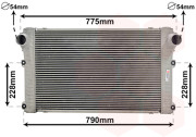 53014700 intercooler 2.2D4-D 53014700 VAN WEZEL