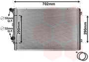 58002207 chladič 1.4FSi (±AUT), 1.8TFSi (±AUT±AC), 2.0TFSi (±AUT±AC), 1.9TDi (+AUT+AC), 2.0TDi (±AUT) [650*445*32] (Š 58002207 VAN WEZEL