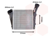 58004263 intercooler 3.0TDi PF (±AUT±AC) (pravý modul) [286*292*50] 58004263 VAN WEZEL