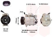 5800K265 kompresor klimatizace 3.0TDi 150kW, 155 kW, 165 kW, 171 kW, 176 kW 5800K265 VAN WEZEL