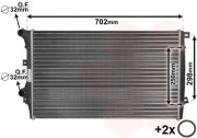 58012206 chladič 1.2TSi, 1.4FSi, 1.8TFSi, 1.9TDi (vše ±AUT±AC) [650*405*29] (ŠKODA, VW) mechanicky krimpovaný 58012206 VAN WEZEL