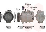 5801K706 kompresor klimatizace 3.0 TFSi 5801K706 VAN WEZEL