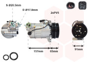 5901K700 kompresor klimatizace 2.0 T4, 2.0 T5, 2.5 T5, 2.0 D4 5901K700 VAN WEZEL