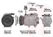 8200K237 kompresor klimatizace 2.0CRDi, 2.2CRDi 8200K237 VAN WEZEL