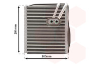 8300V292 Výparník, klimatizace VAN WEZEL