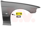 0640656 -9/96 přední blatník s otvorem i Compact P VAN WEZEL