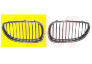 0655514 přední mřížka chrom/chrom P VAN WEZEL