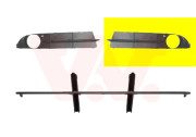 0655591 Větrací mřížka, nárazník ** Equipart ** VAN WEZEL