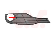 0670594 Větrací mřížka, nárazník ** Equipart ** VAN WEZEL