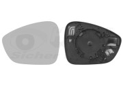 0979835 Sklo do zrcátka, vnější zrcátko * HAGUS * VAN WEZEL