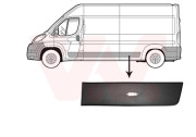 0982417 -12/17 boční lišta zadního blatníku, přední díl, pro poziční světla (rozvor 4050 mm), tmavě šedá L 0982417 VAN WEZEL