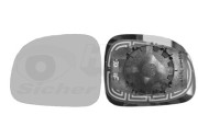 1607837 Sklo do zrcátka, vnější zrcátko * HAGUS * VAN WEZEL