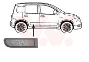 1613428 boční lišta zadních dveří 4x4 P VAN WEZEL