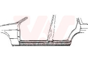 3712103 Nástupní panel VAN WEZEL