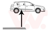 3745426 boční lišta zadních dveří pro lak 4/5dv. P VAN WEZEL