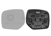 5141837 Sklo do zrcátka, vnější zrcátko * HAGUS * VAN WEZEL