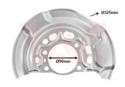 5407371 Ochranný plech proti rozstřikování, brzdový kotouč VAN WEZEL