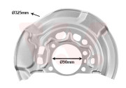 5407372 Ochranný plech proti rozstřikování, brzdový kotouč VAN WEZEL