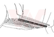 5801.09 výztuha podlahy pod prahem L 5801.09 VAN WEZEL