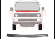 5870100 VAN WEZEL rám čelného okna 5870100 VAN WEZEL