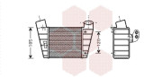 03004208 intercooler levý 1.8i 20V Turbo (±AC) S3 Quattro, TT Quattro [183*162*85] 03004208 VAN WEZEL