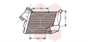 03004216 2/04- intercooler 3.0TDi V6 (+AUT±AC) levý [215*204*64] VAN WEZEL