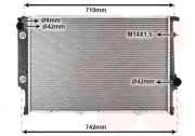 06002145 chladič 530i 32V, 730i / iL +AUT ±AC [650*440*32] VAN WEZEL