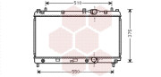 07002031 2/95-10/97 chladič 2.0i 16V (+AUT ±AC), 2.0i 16V (±AC) [300*608*16] 07002031 VAN WEZEL