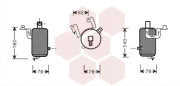 0900D203 sušič klimatizace (±AUT) VAN WEZEL