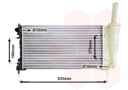 17002297 chladič 1.4i 16V AC 58030528 VAN WEZEL