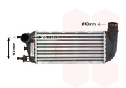 17004352 intercooler 1.3 MJTDF (±AC) [290*130*64] VAN WEZEL