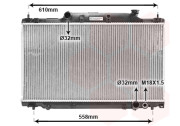 25002164 chladič 2.0i 16V R 35065825 VAN WEZEL