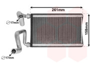 25006294 radiátor topení 1.3i hybrid, 1.8i, 2.4i 13025026 VAN WEZEL