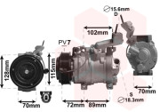 2500K270 kompresor klimatizace 2.2CTDi VAN WEZEL