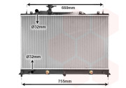 27002255 chladič 2.3i AC, 2.2CD AC VAN WEZEL