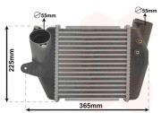 27004243 VAN WEZEL intercooler 2.0CD 27004243 VAN WEZEL