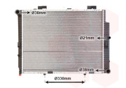 30002287 chladič 2.7CDi 20V (±AUT ±AC), 3.2CDi 20V (±AUT ±AC) [640*492*42] 30002287 VAN WEZEL