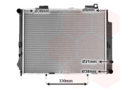 30002302 chladič 2.5TD 10V (±AC) [640*492*42] VAN WEZEL