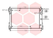 30002591 chladič C250CDi (±AC), C320CDi (±AC) 30002591 VAN WEZEL