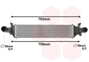 30004658 intercooler 1.6i, 2.0i, 1.5D, 1.8D, 2.2D motory Euro 5 VAN WEZEL