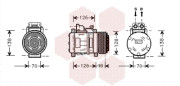 3000K097 kompresor klimatizace 2.8i 18V (+AUT) VAN WEZEL
