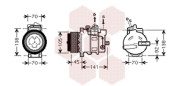 3000K430 kompresor klimatizace S 450, S 500 VAN WEZEL