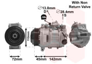 3000K637 kompresor klimatizace S500, S63 VAN WEZEL