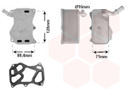 30013727 VAN WEZEL chladič motorového oleja 30013727 VAN WEZEL