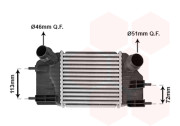 33014702 intercooler 1.5 dCi 33014702 VAN WEZEL