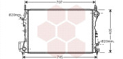 37002395 chladič 3.0CDTi (±AUT±AC) [650*415*34] 37002395 VAN WEZEL