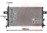 37002482 chladič 1.6i 16V 85kW (+A±AC), 1.8i 16V 103kW (+A±AC) [600*370*14] 37002482 VAN WEZEL