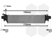 37004663 intercooler 1.4 Turbo 37004663 VAN WEZEL