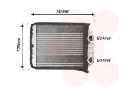 37006315 radiátor topení VAN WEZEL