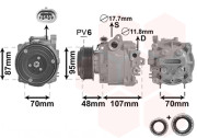 3700K659 kompresor klimatizace 1.4i, 1.7CDTi VAN WEZEL